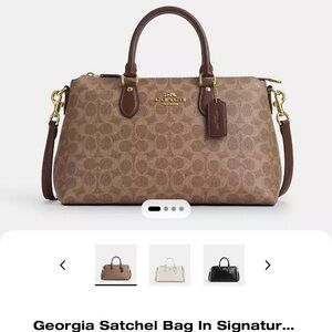 Coach Georgia Satchel
